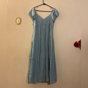Trixxi Light Blue Maxi Dress
